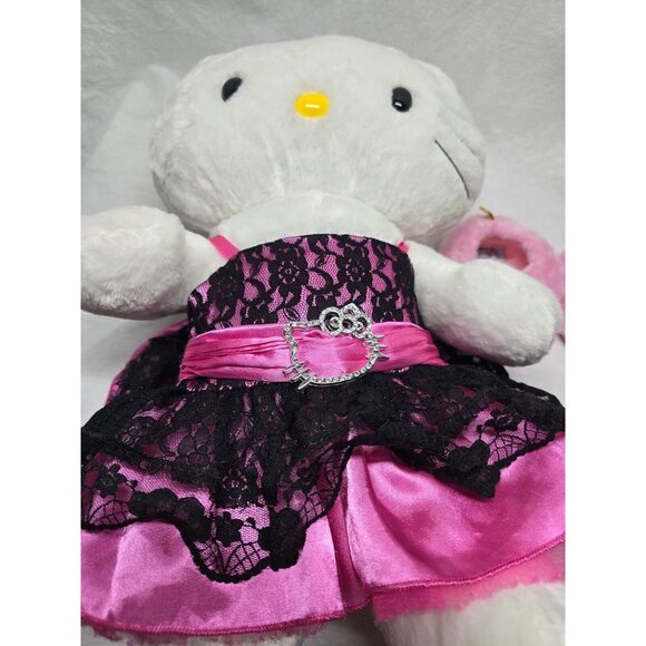 Hello Kitty Build A Bear Plush Doll White Sanrio OG 18” With Outfit And Shoes - Picture 8 of 15